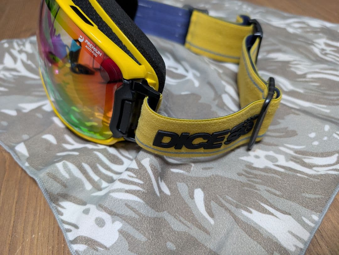 DICE BAUK ゴーグル イエロー