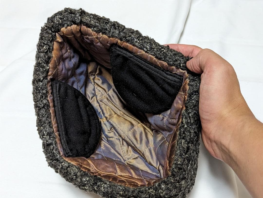 レア 高級毛皮 アストラカン ブルガリア ヴィンテージ キャップ ハット