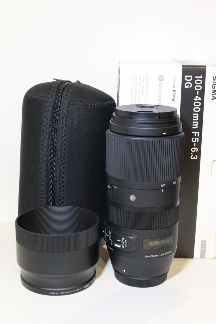 【Cannon EF】SIGMA シグマ100–400mm F5–6.3 DG