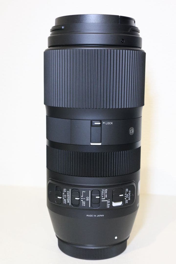 【Cannon EF】SIGMA シグマ100–400mm F5–6.3 DG