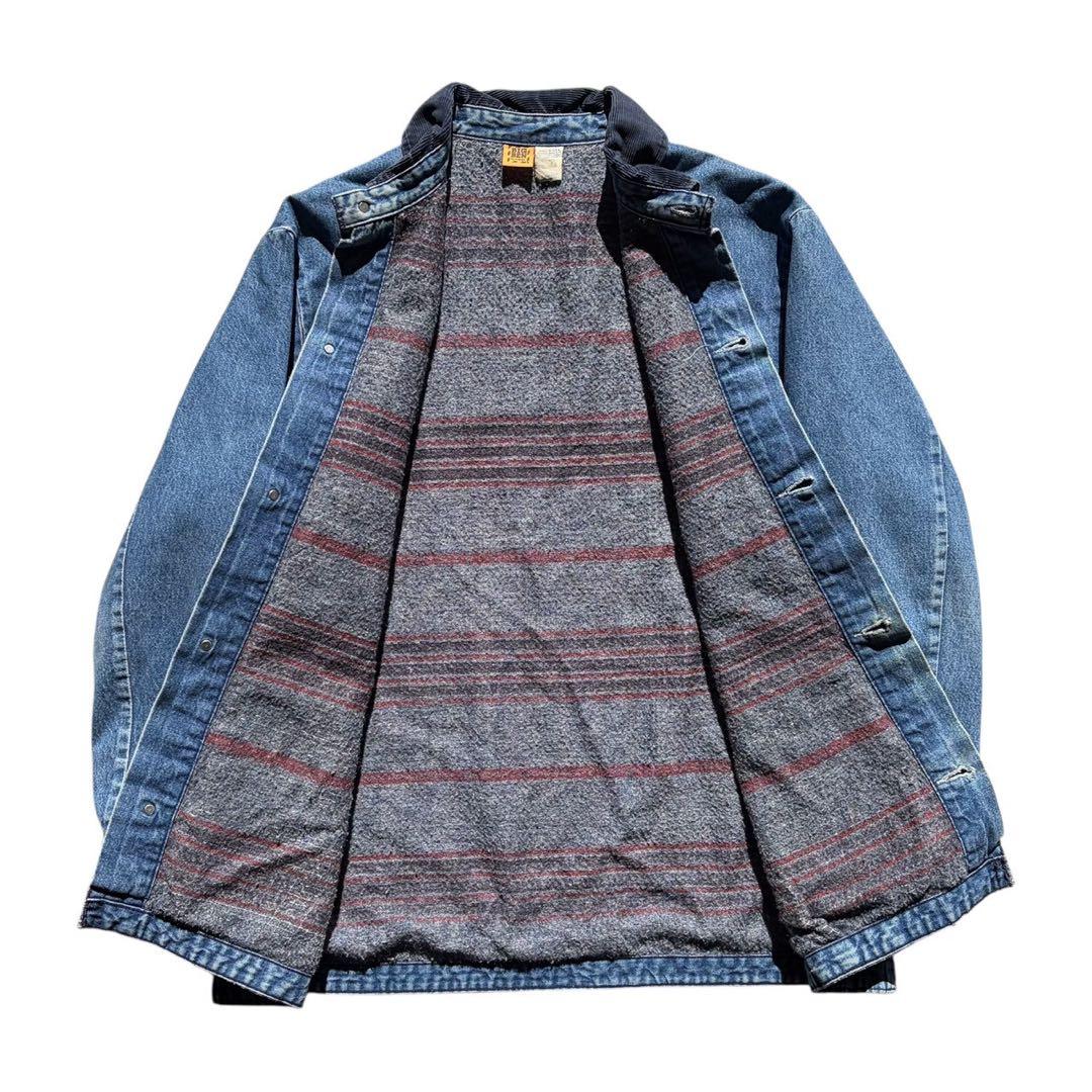 80s ヴィンテージ US製 BIGBEN ブランケット付 デニムカバーオール
