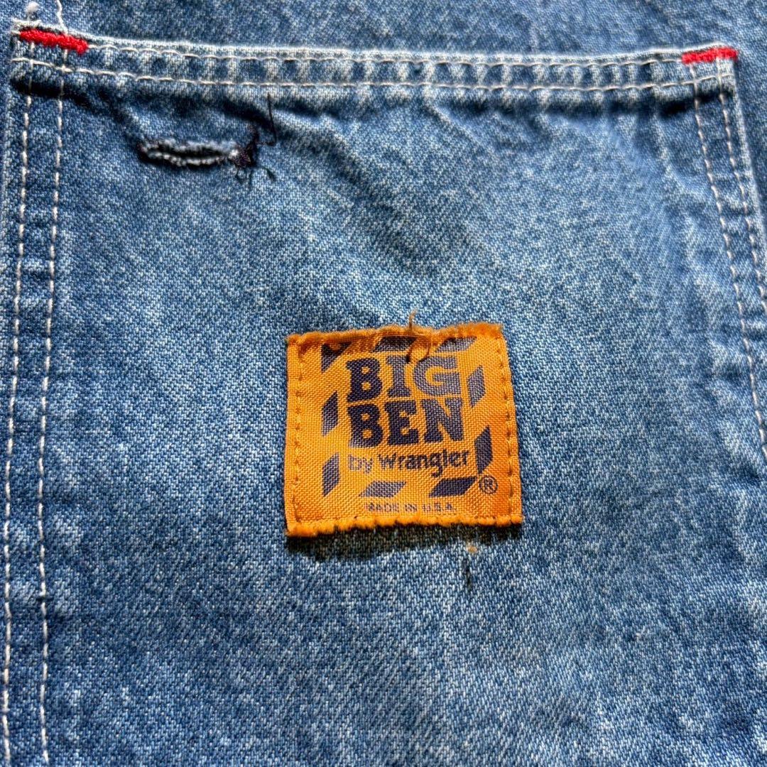 80s ヴィンテージ US製 BIGBEN ブランケット付 デニムカバーオール