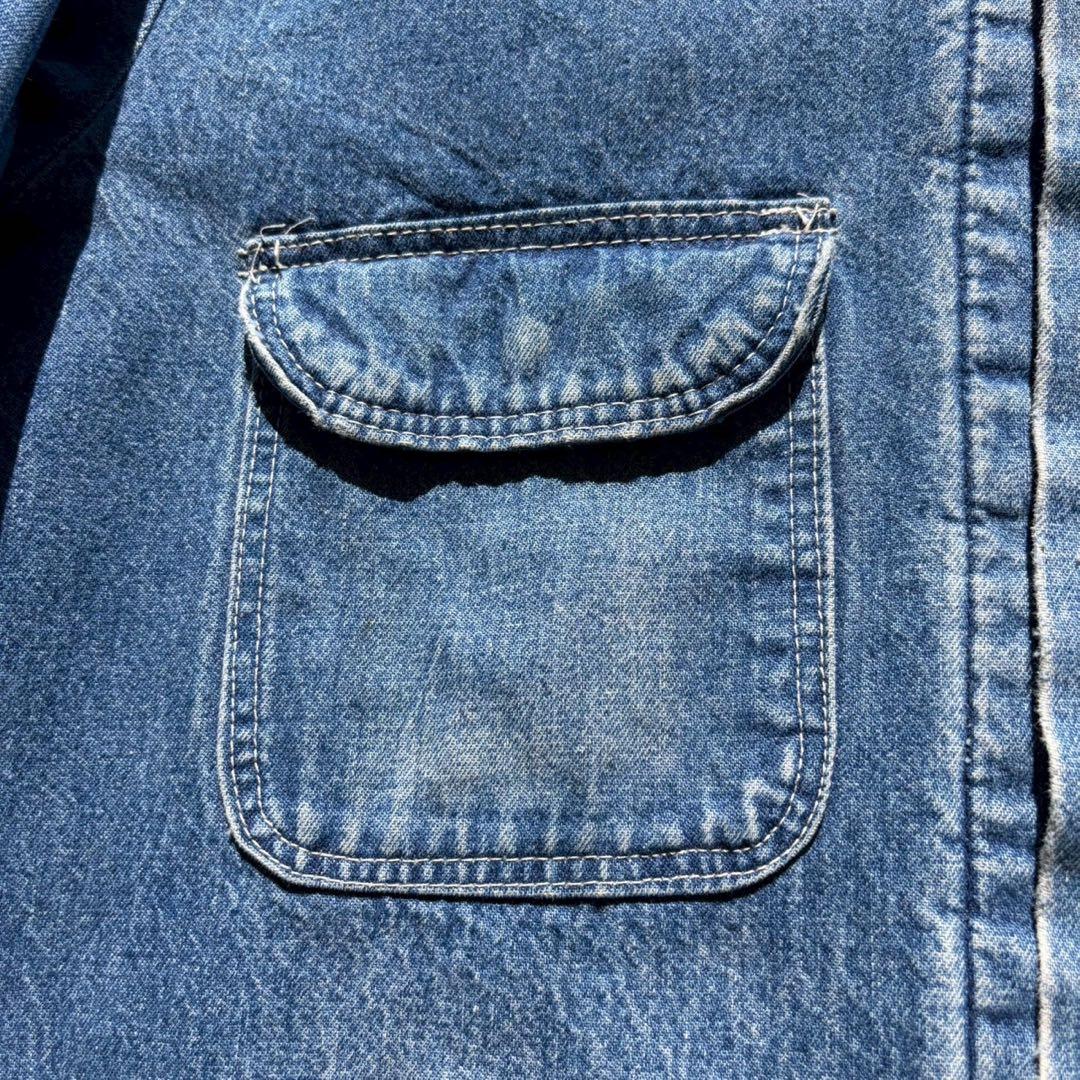 80s ヴィンテージ US製 BIGBEN ブランケット付 デニムカバーオール