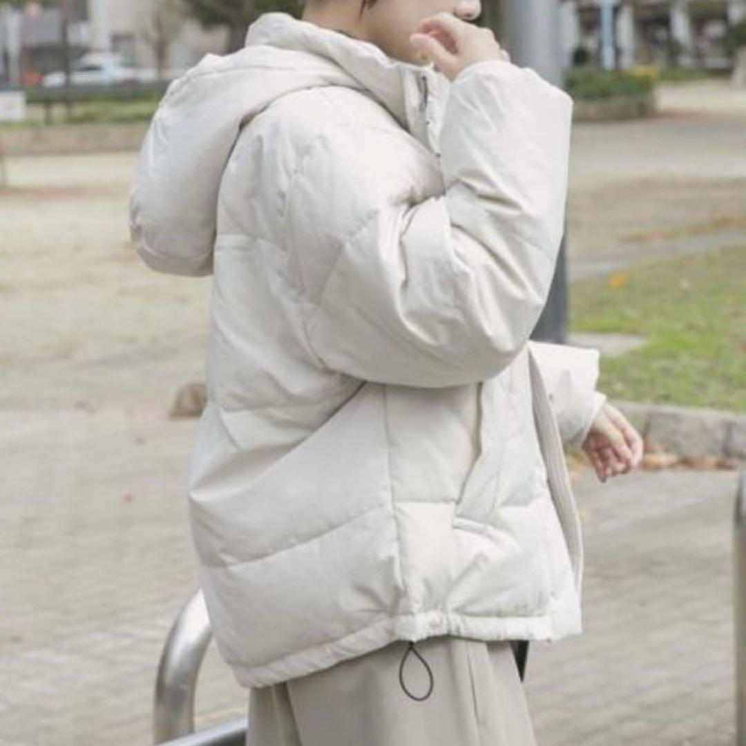 ITEMS URBANRESEARCH 撥水フードダウンジャケット ダウン