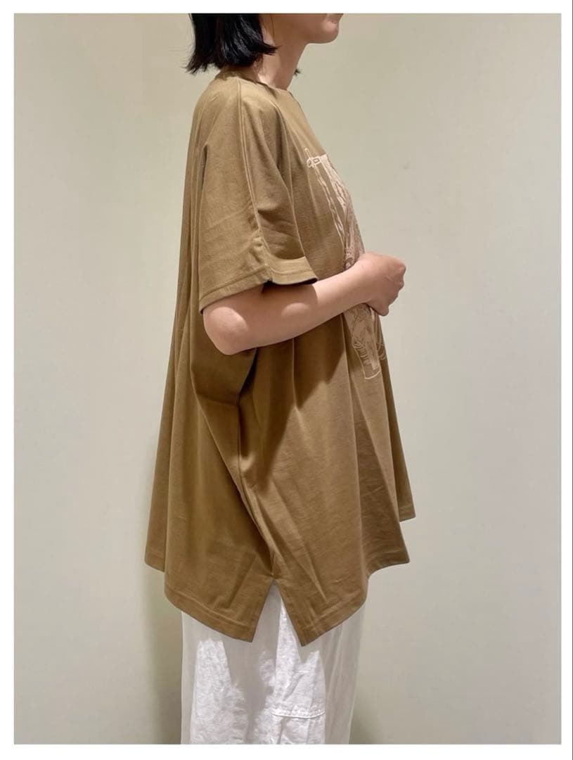 【新品】Plantation アフリカンT/Tシャツ【ベージュ】