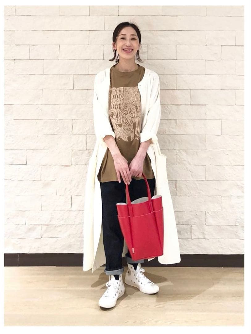 【新品】Plantation アフリカンT/Tシャツ【ベージュ】