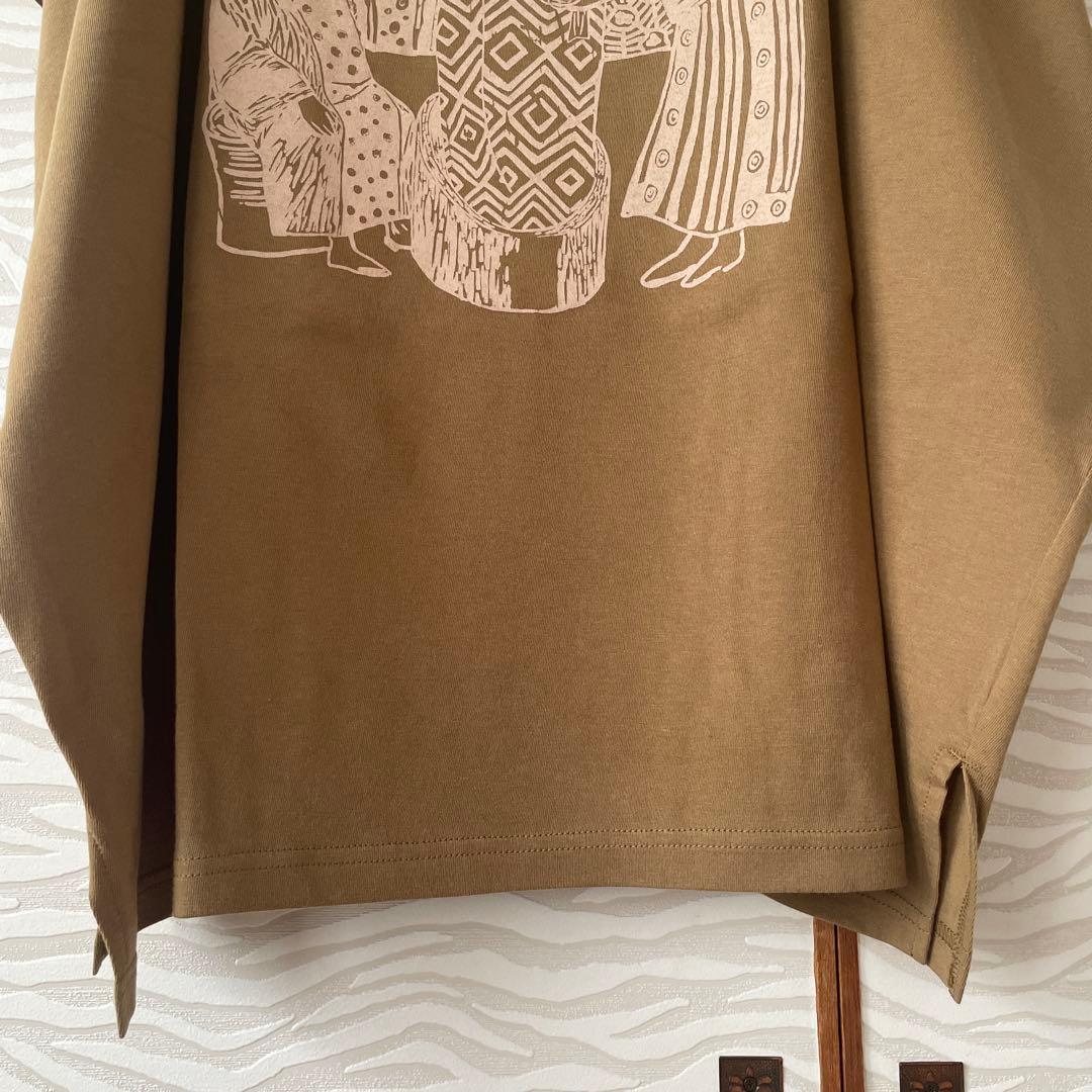 【新品】Plantation アフリカンT/Tシャツ【ベージュ】