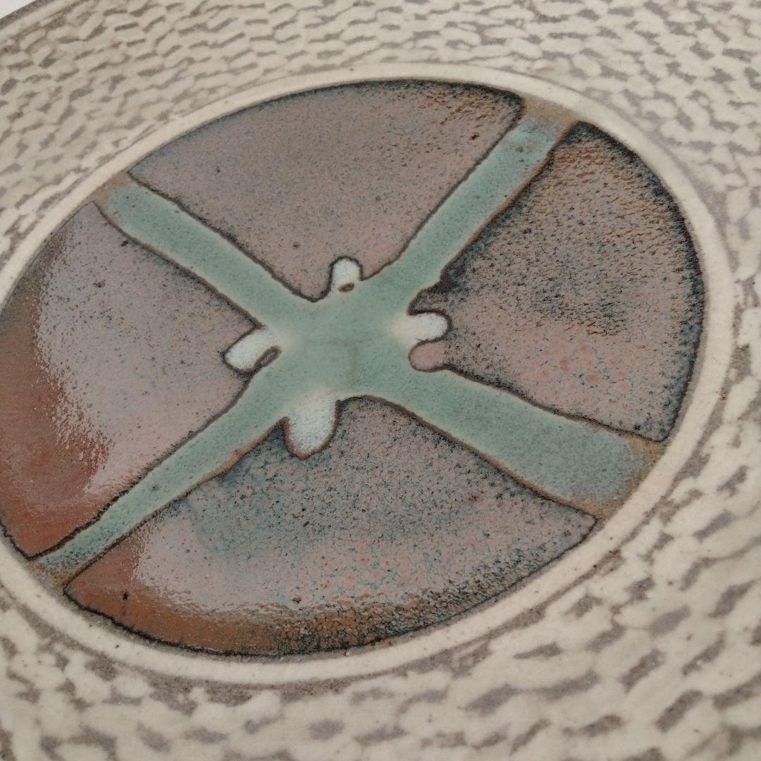 島岡達三　象嵌皿　人間国宝　大皿