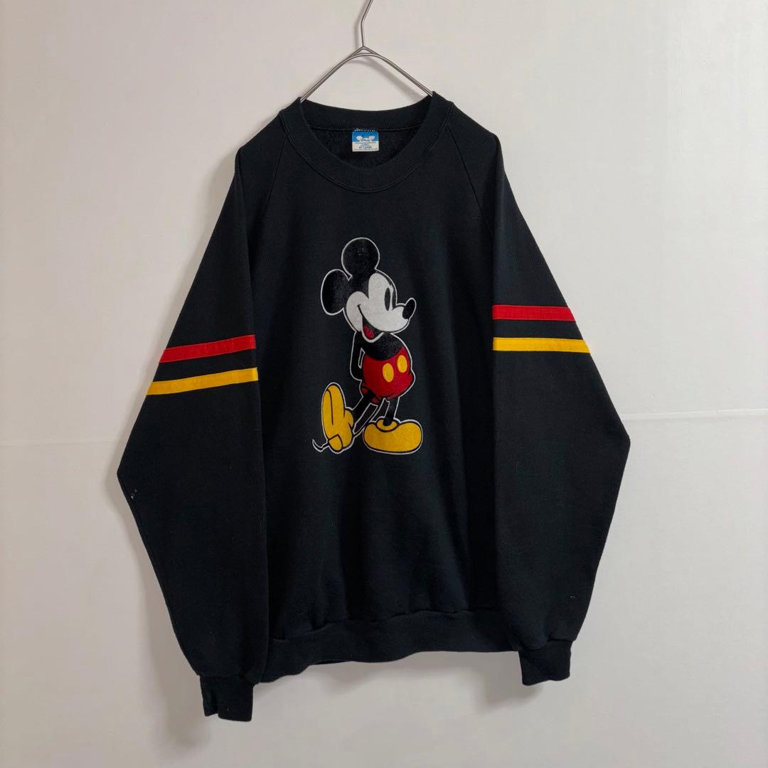 あ*。様 《80s90sビンテージ》USA製Disneyディズニースウェットミッ