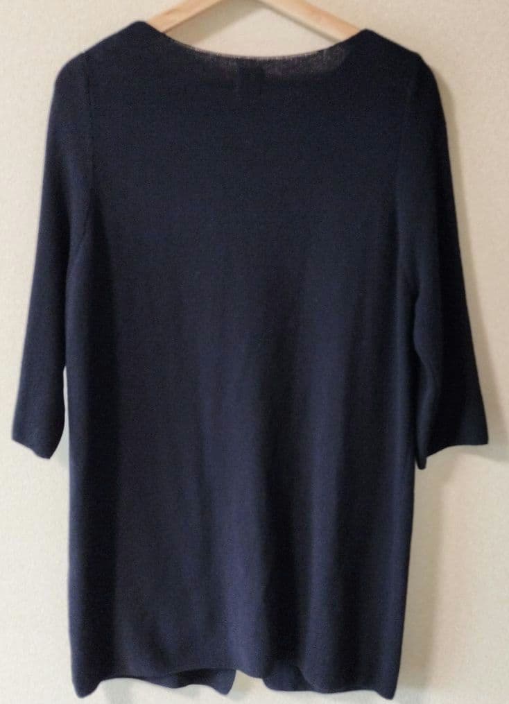 evam eva エヴァムエヴァ　上質コットンカーディガン　美品