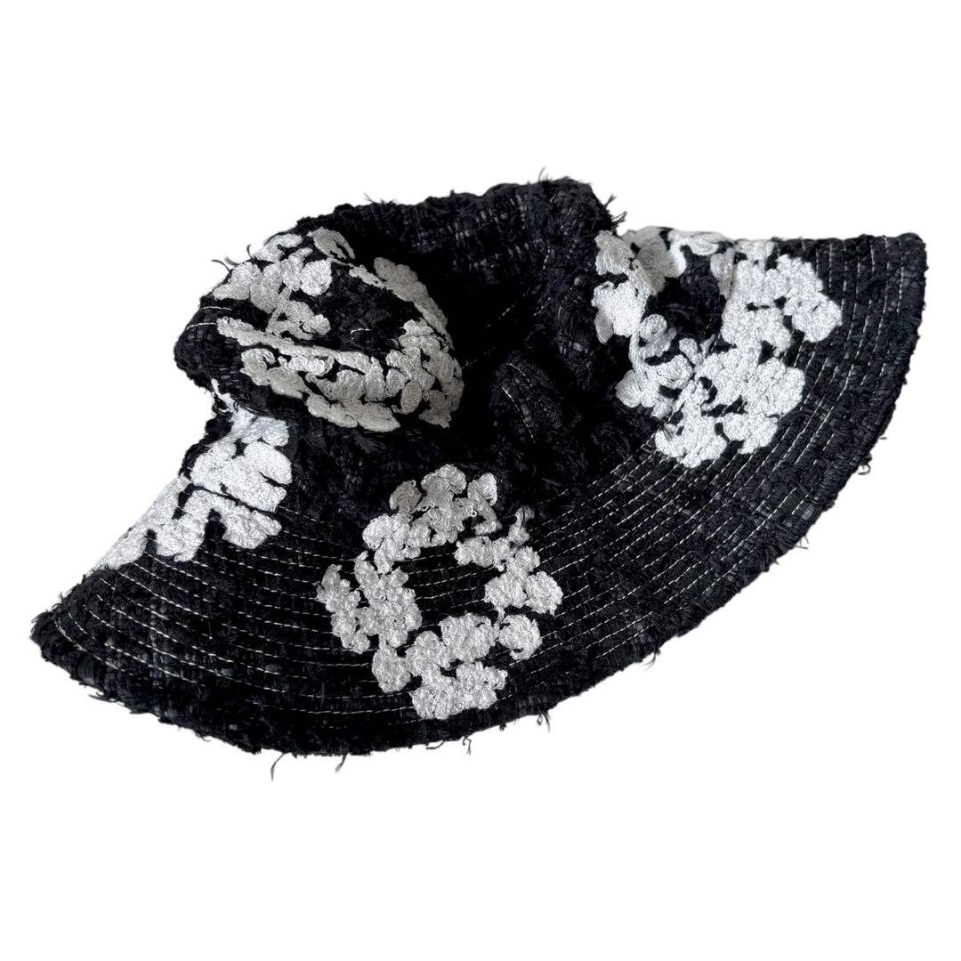 【美品】READY MADE DENIM TEARS ツイードバケットハット 黒