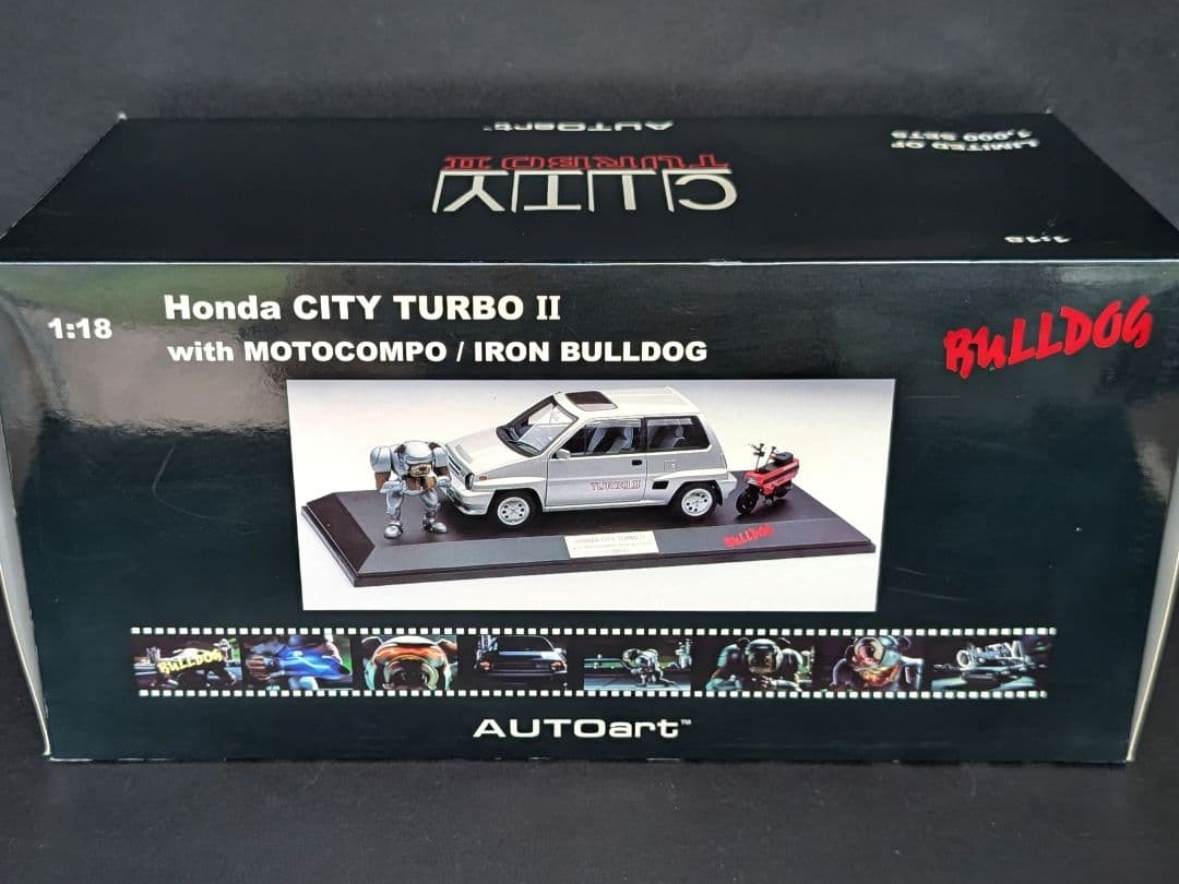 【クマちゃんの夢】オートアート 1/18 ホンダシティ ターボⅡ