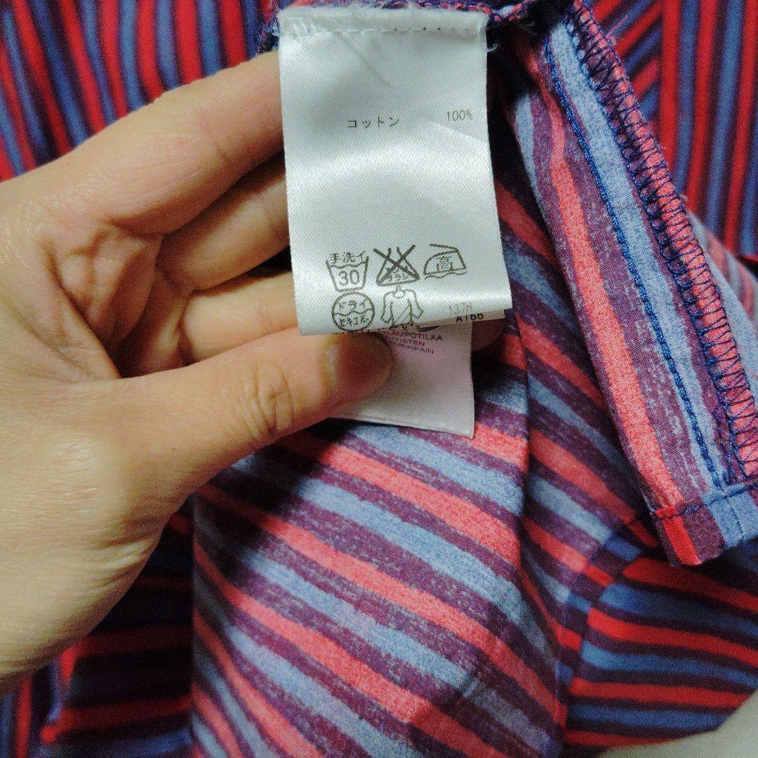 PICCOLO柄　長袖チュニック　34サイズ