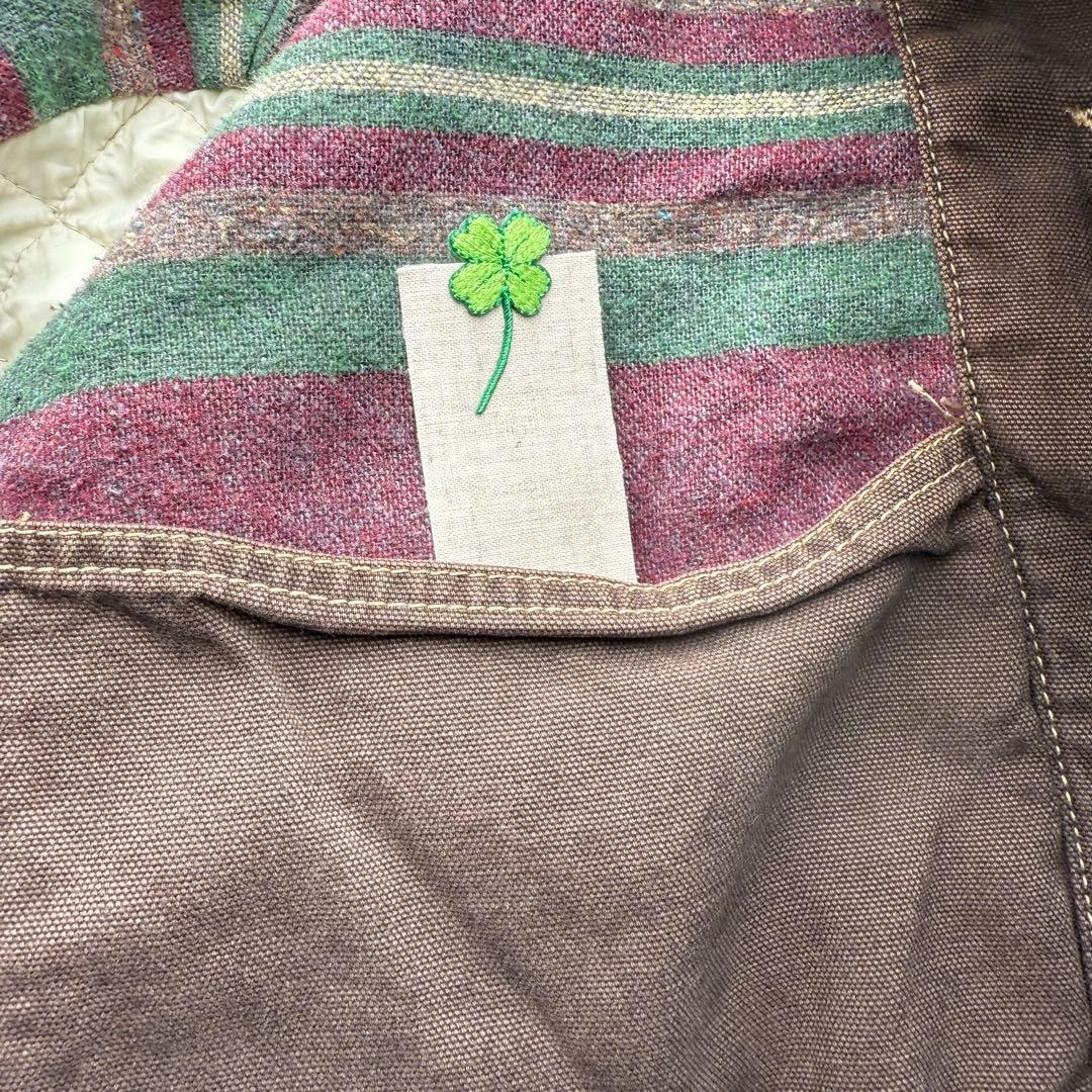 [t390]イタリア製ディーゼルカバーオールダークブラウンXLサイズチョアコート