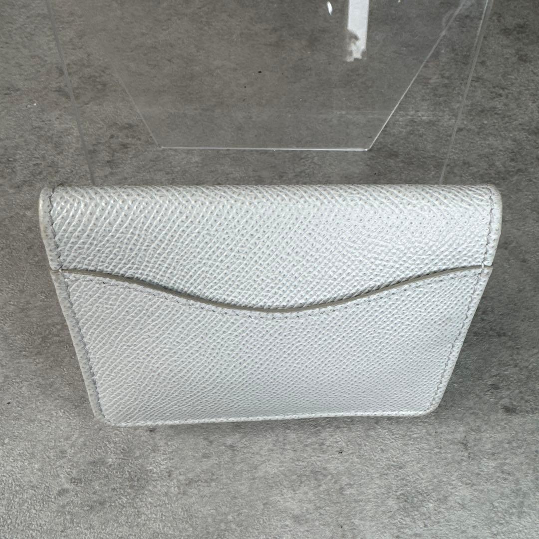 美品！サルヴァトーレフェラガモ カードケース ガンチーニ　レザー名刺ケース