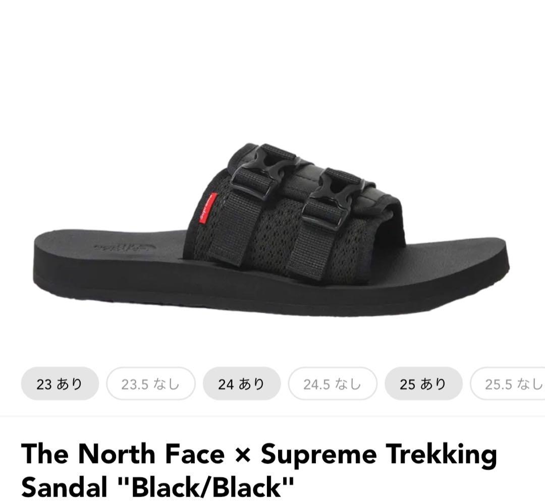 supreme the north face サンダル 28cm 新品
