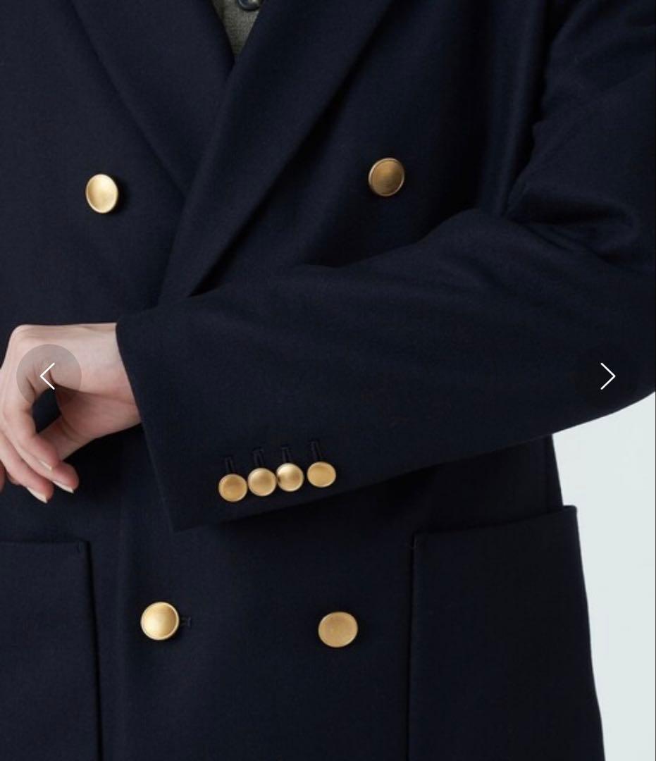 美品　MACPHEE トゥモローランド　メルトン ダブルブレスト　ジャケット