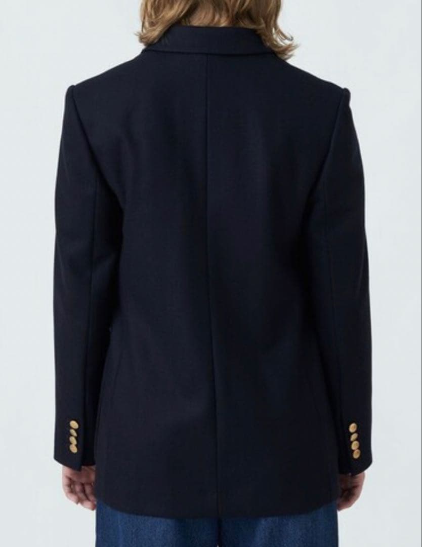 美品　MACPHEE トゥモローランド　メルトン ダブルブレスト　ジャケット