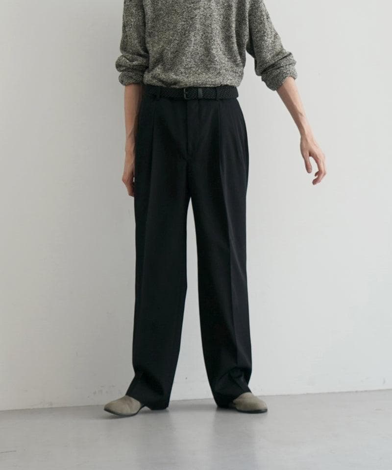 パンツ AURALEE LIGHT WOOL MAX TWO-TUCK SLACKS 3