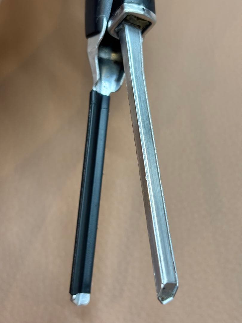 LENZ α-4Gレンツアイロン 5角 4ミリ　理容アイロン　ラバー新品