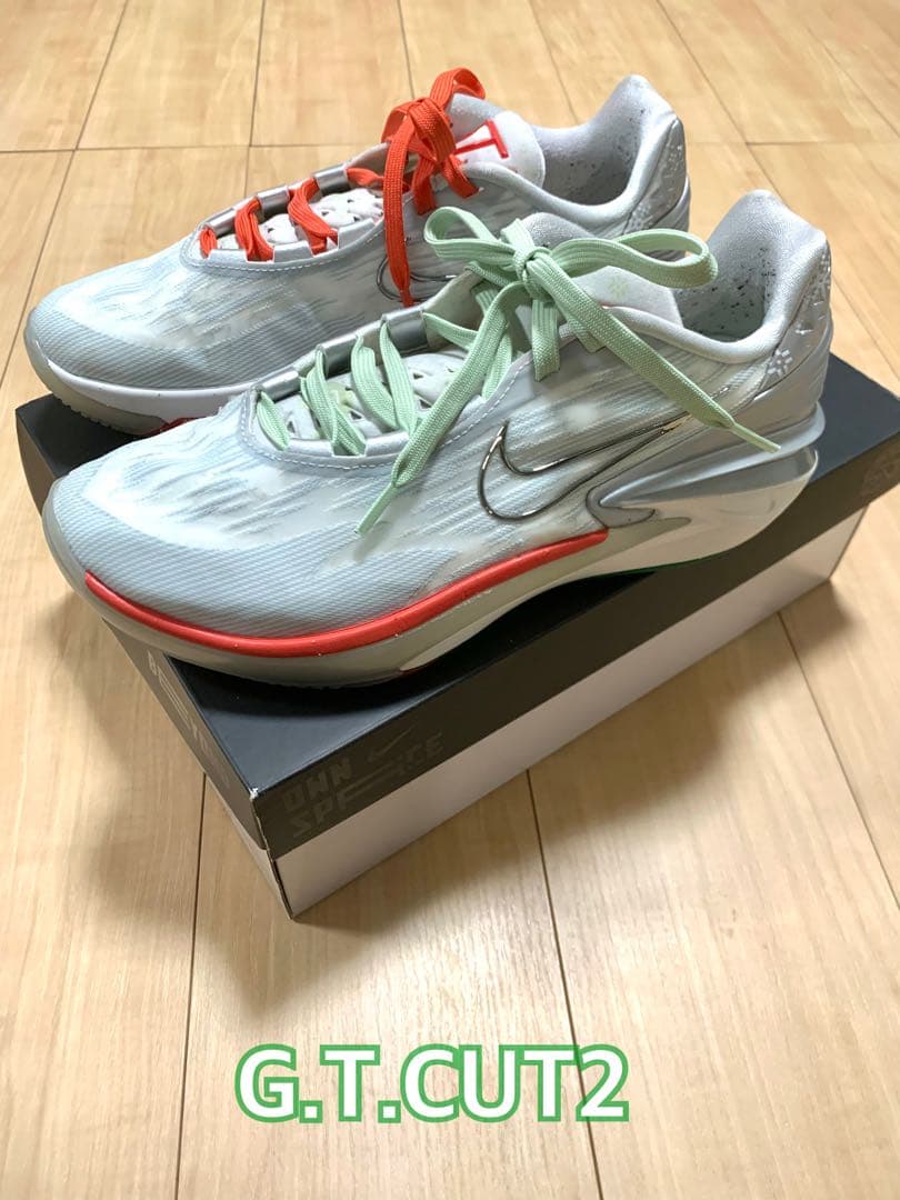 最終価格 美品 レア ナイキ GTカット2 EPサミットホワイト⑨