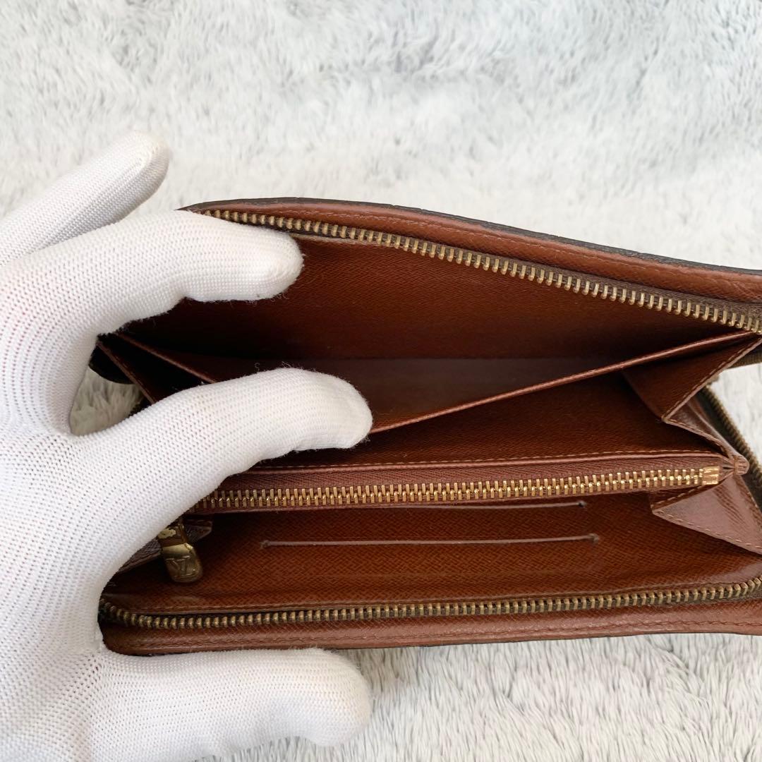 ルイヴィトン 財布 モノグラム ポルトモネ ジップ 長財布　#Z1