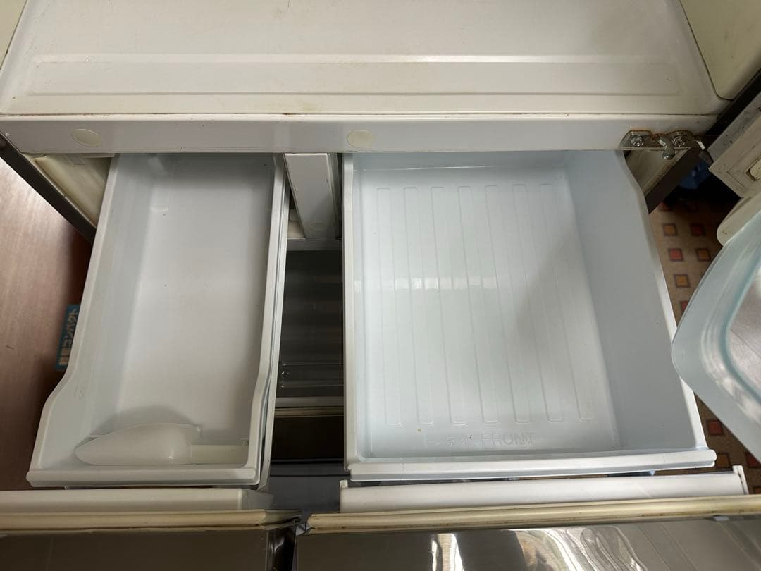 TOSHIBA 冷蔵庫401L・右開きGR-40ND-N（ステンレスシルバー）