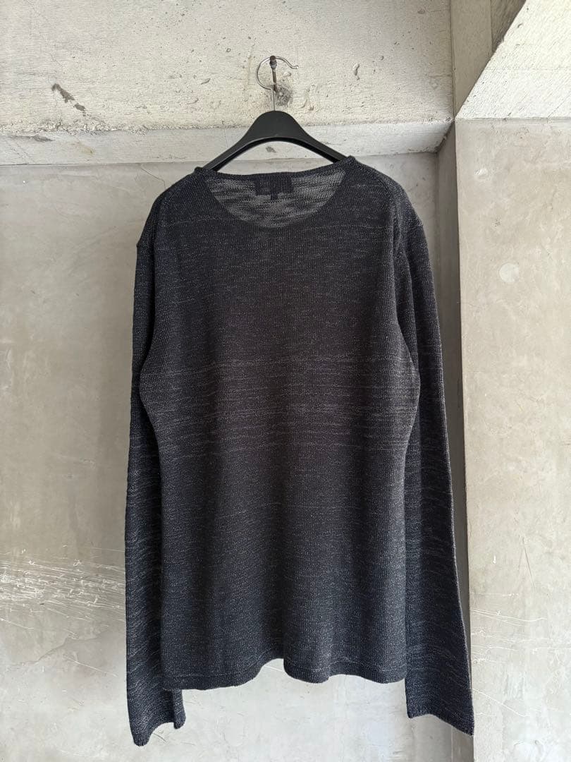 トップス EMPORIO ARMANI Black Glitter Knit