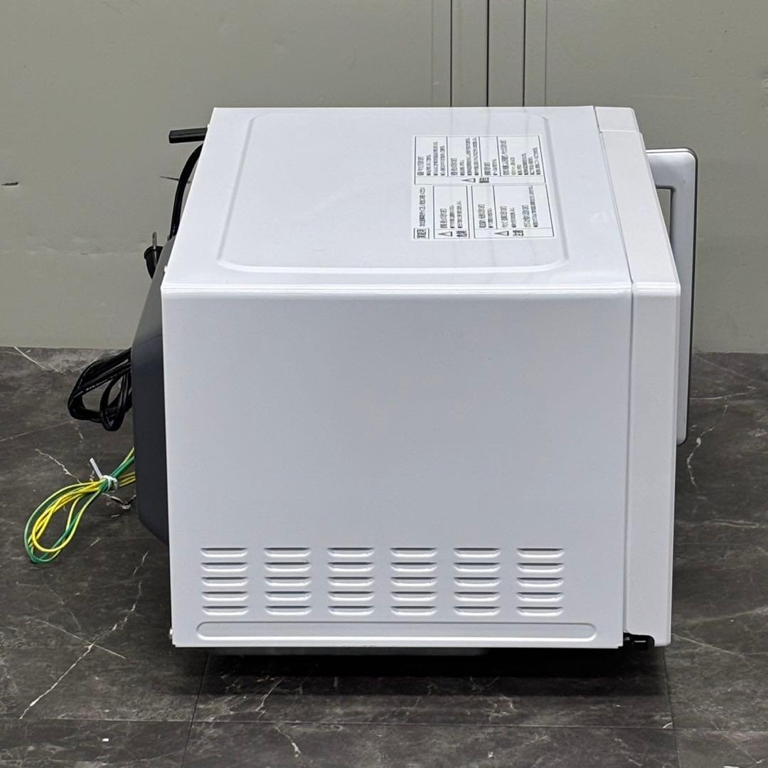 ♪送料込！2024年製 山善 フラット電子レンジ PRW-F180(W)