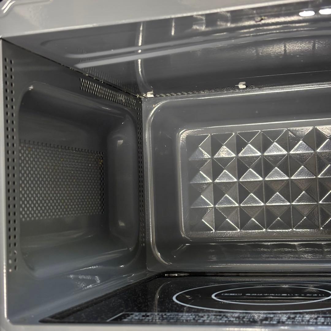 ♪送料込！2024年製 山善 フラット電子レンジ PRW-F180(W)