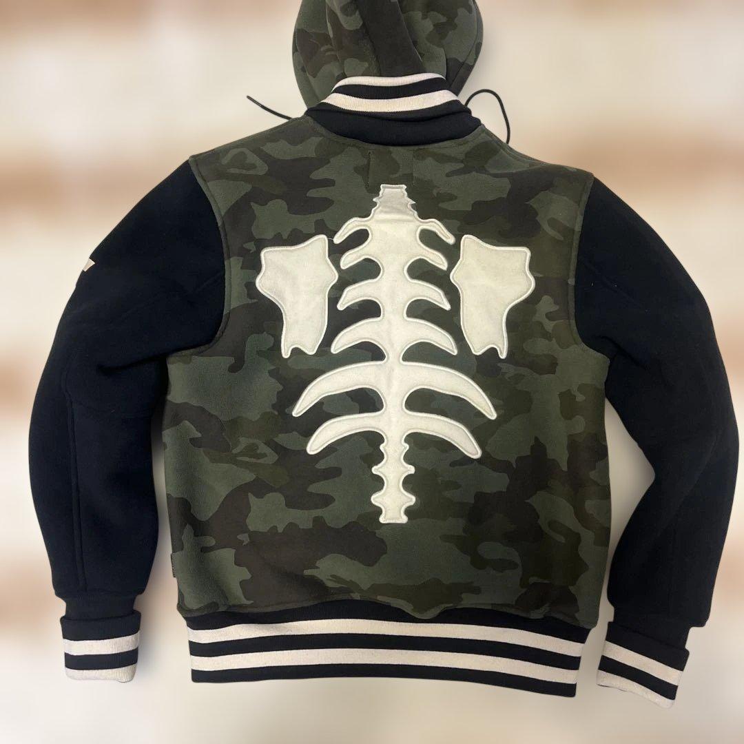 Vanson 迷彩 フリースジャケット カモフラ　バンソン　スタジャン