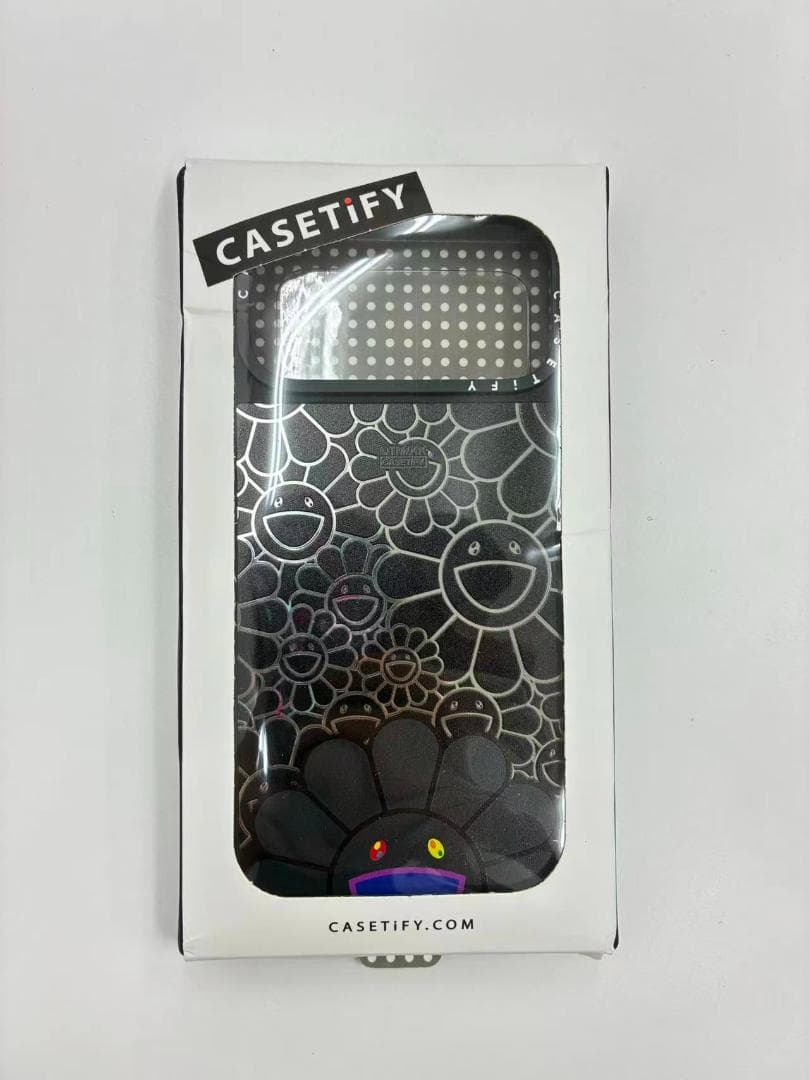 CASETiFY ケース iPhone17promax カラフル花デザイン