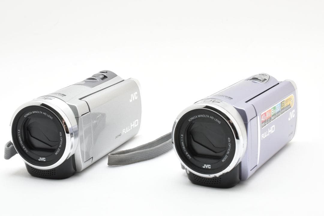 JVC ビデオカメラ 2台セット ① GZ-E225 ② GZ-HM33