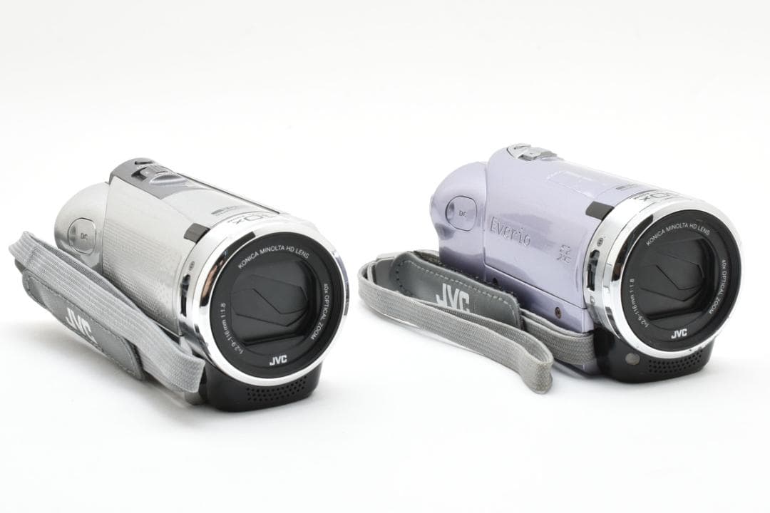 JVC ビデオカメラ 2台セット ① GZ-E225 ② GZ-HM33