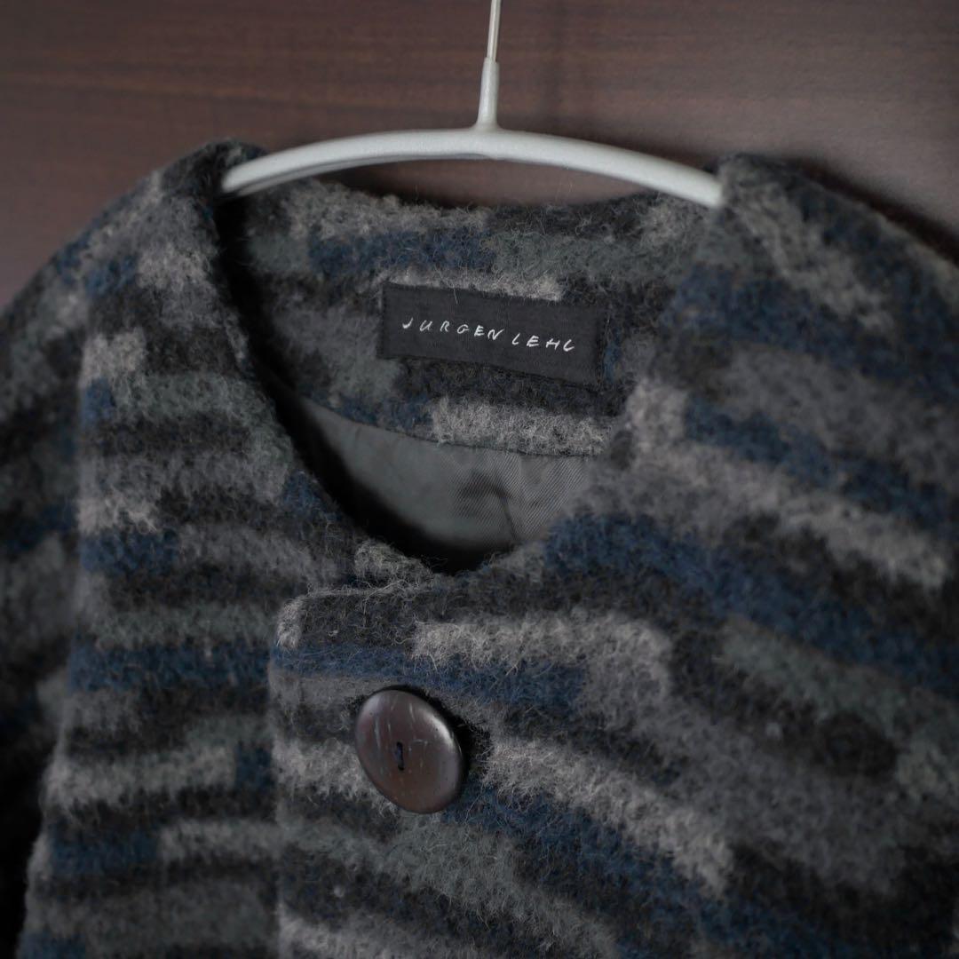 ヨーガンレール アルパカ混ウールハーフコート