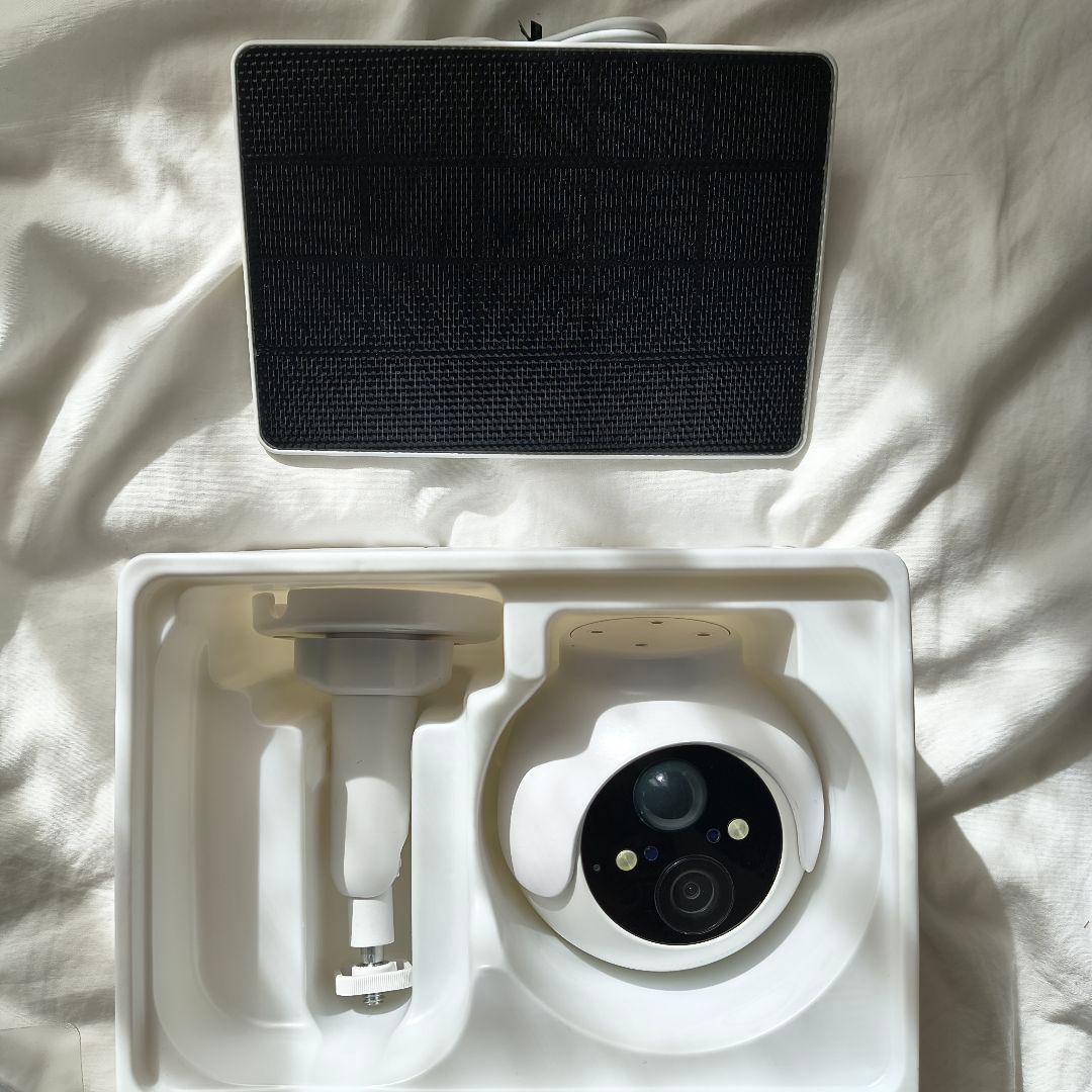 【美品】SwitchBot 屋外カメラ 3MP ソーラーパネルセット