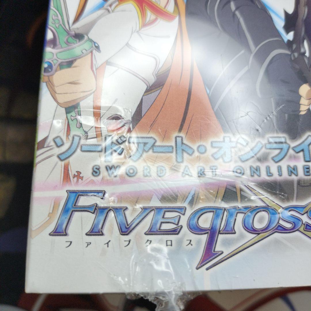 ファイブクロス SAO ソードアート・オンライン 未開封BOX シュリンク付き