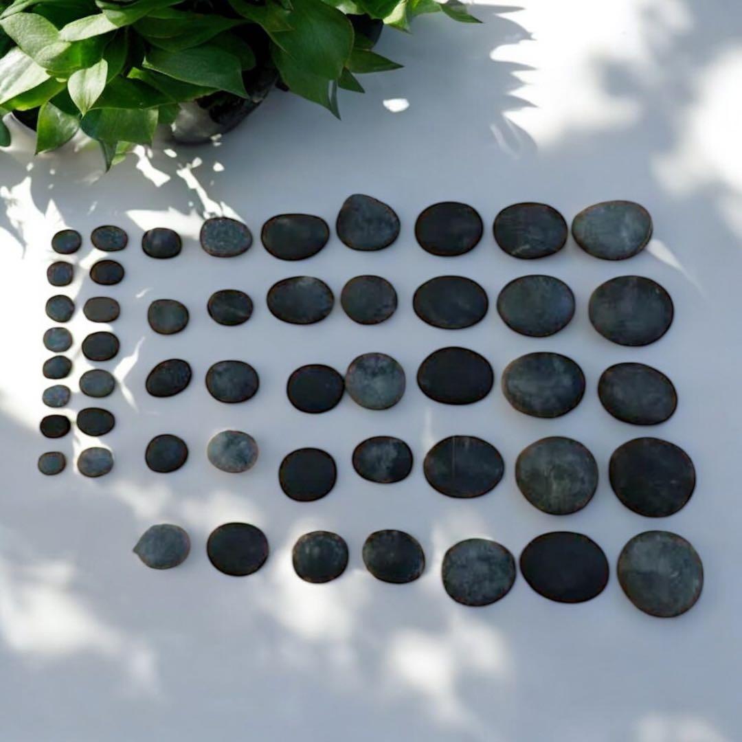 玄武岩 / ホットストーン50個 ウォーマー付き /アメリカ産