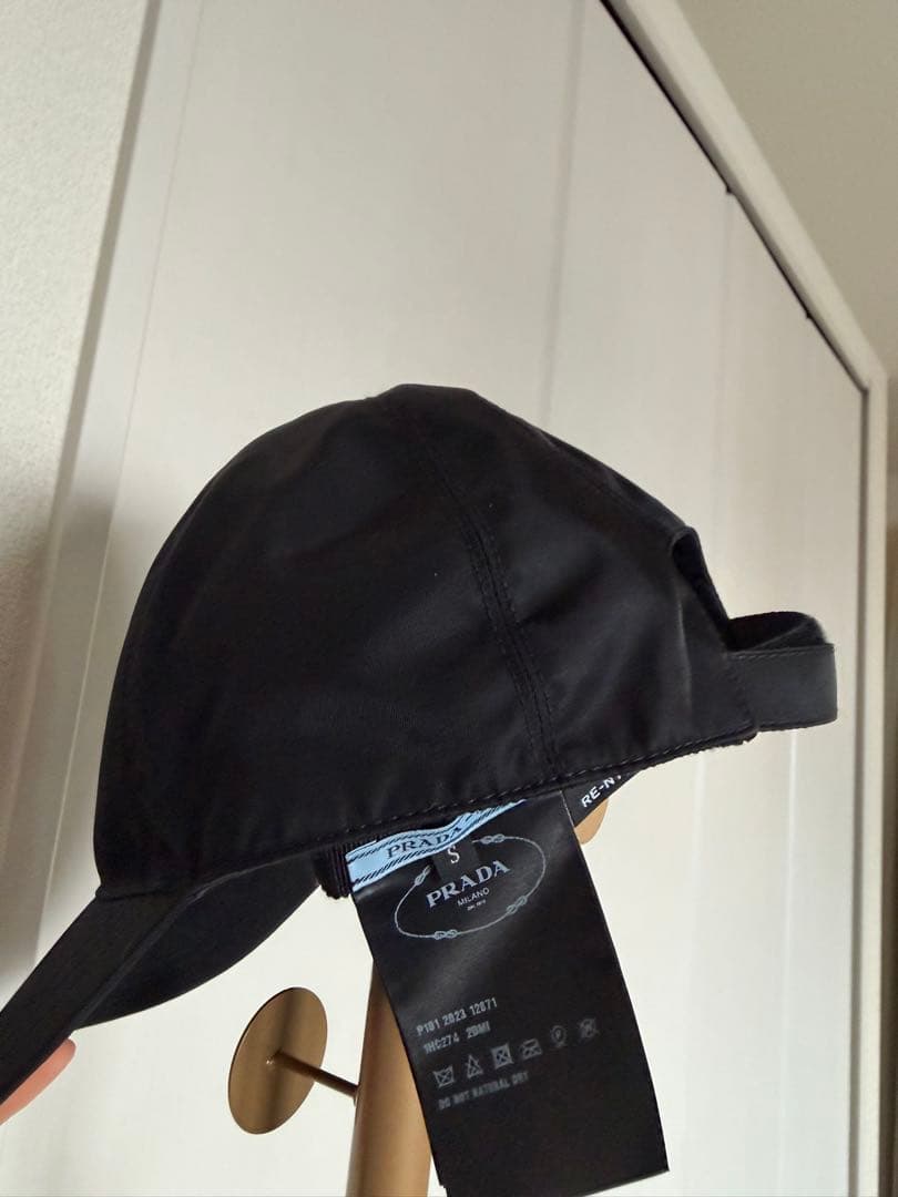 PRADA ブラック フライトキャップ