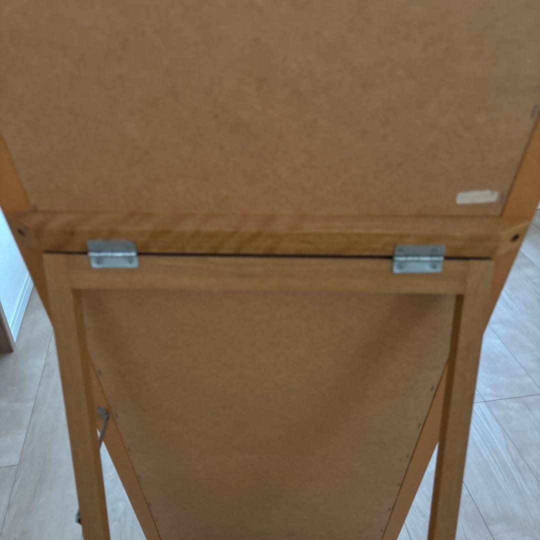 7/2まで出品【無印良品】姿見鏡　420×36×1.540mm（折り畳み時）