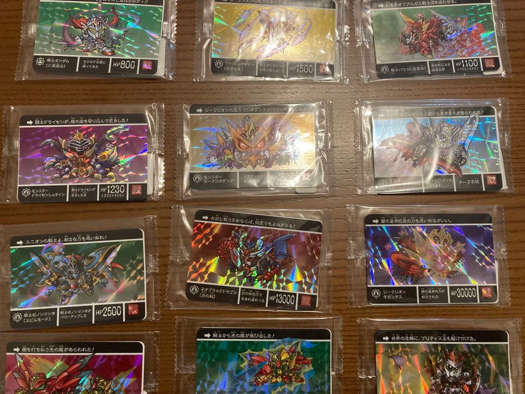 【新品】ナイトガンダムカードダスクエスト26枚【未開封】