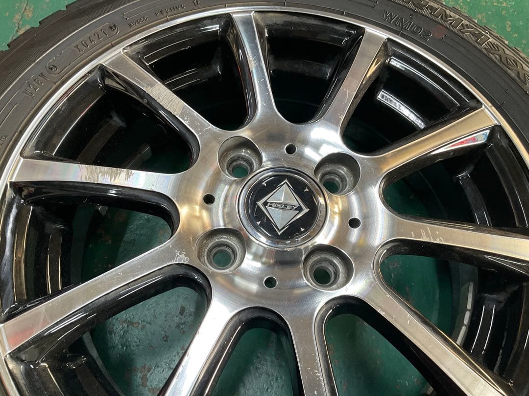 【送料込み】DL WM02 155/65R14 中古スタッドレス4本セット