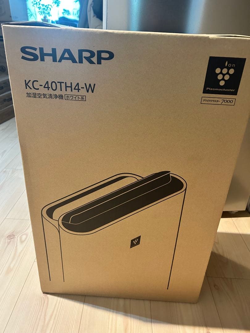 【新品未使用】シャープ　加湿空気清浄機　KC-40TH4-W
