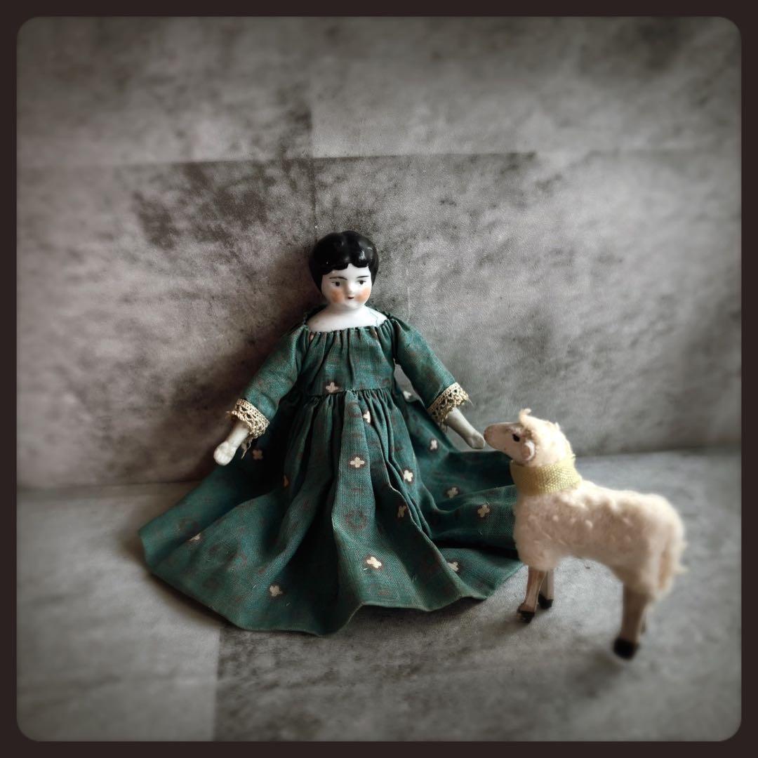 ご確認用　アンティーク チャイナヘッドドール　 ビスクドール