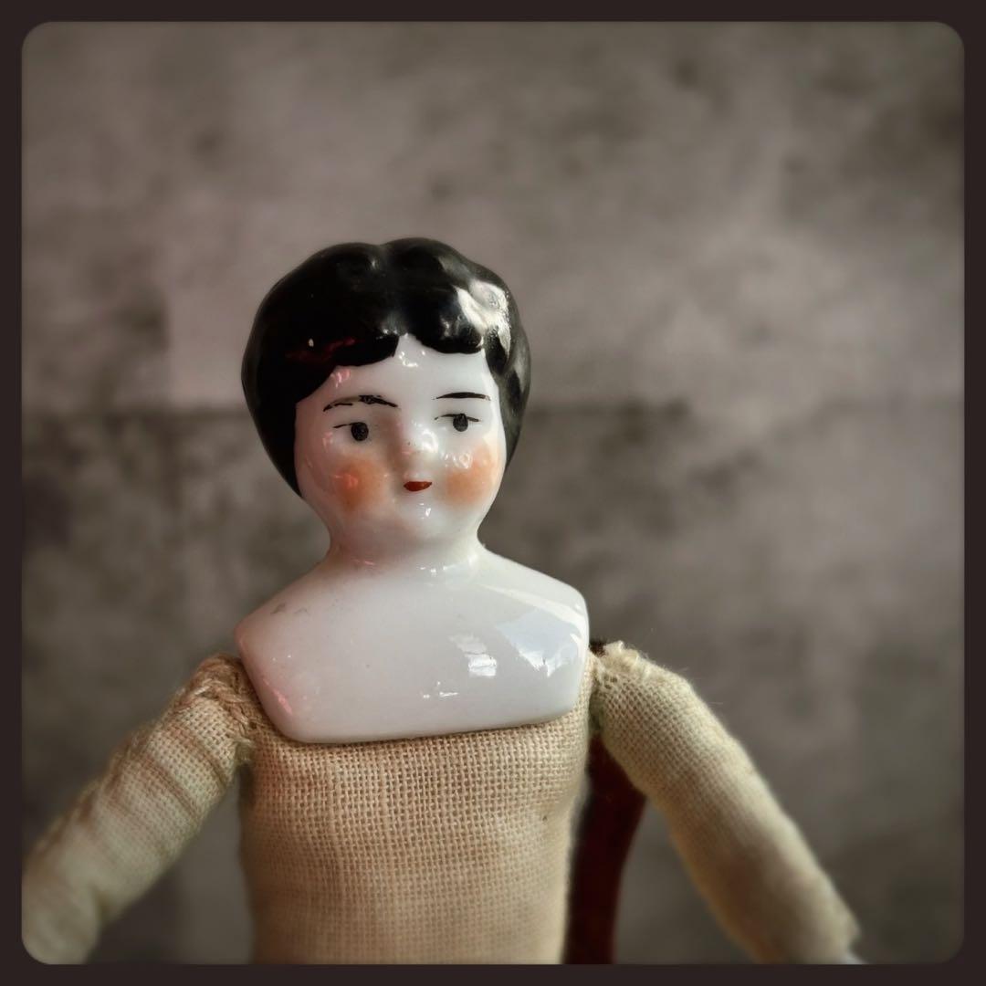 ご確認用　アンティーク チャイナヘッドドール　 ビスクドール