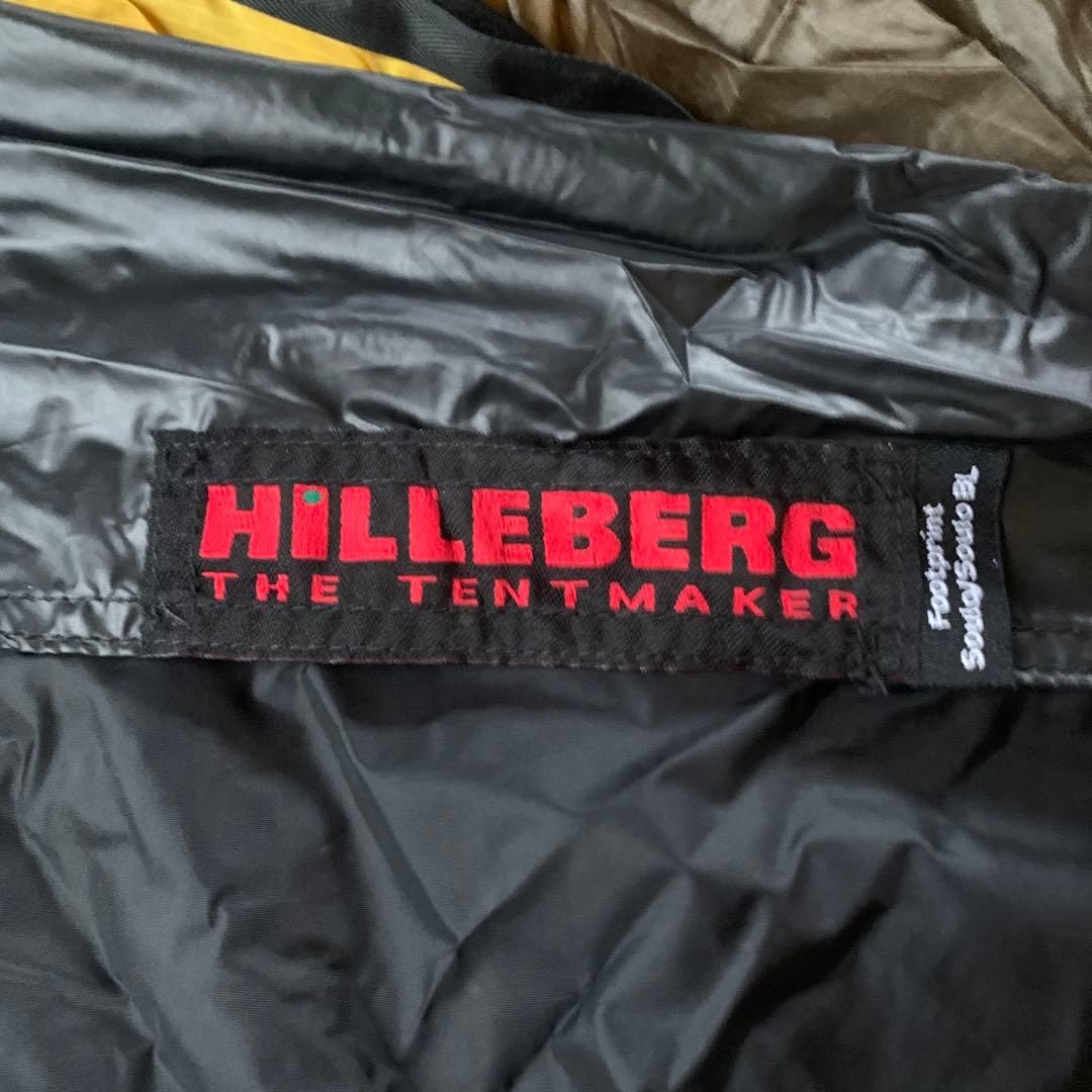エ*ス様 HILLEBERG ソウロ レッドレーベル 純正フットプリント付