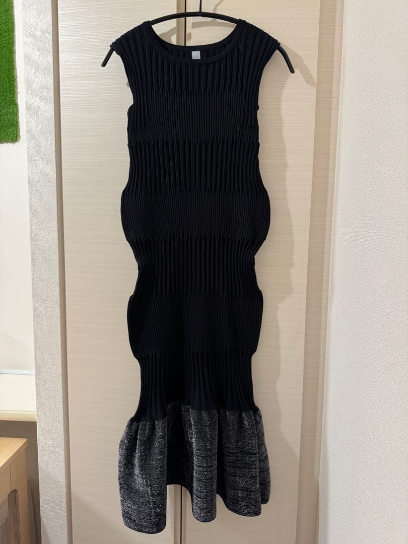 別注 限定品 CFCL FLUTED DRESS 1 GLITTER サイズ1
