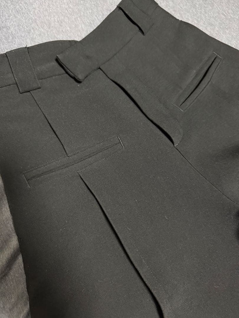 Fax Copy Express ワイドスラックス ブラック S