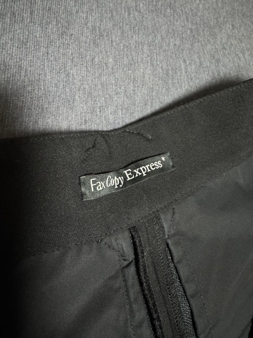 Fax Copy Express ワイドスラックス ブラック S