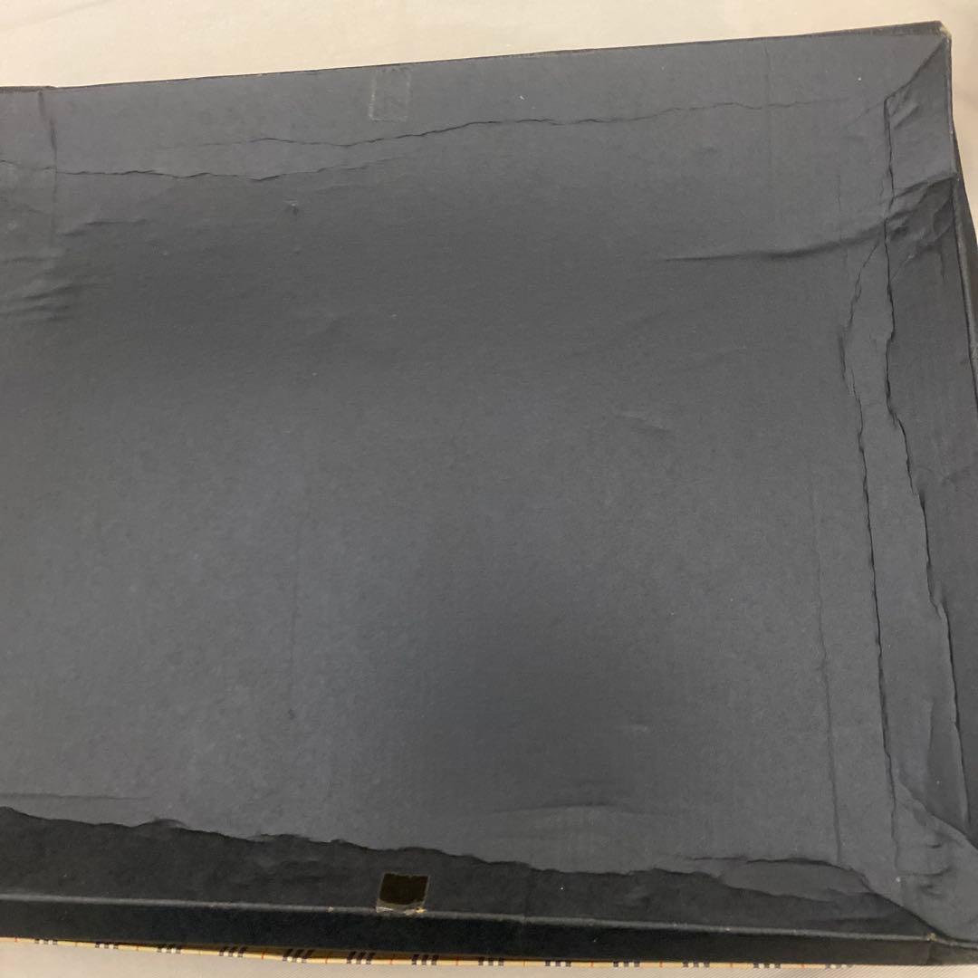 BURBERRY チェック柄 ダウンひざ掛け 150×70cm